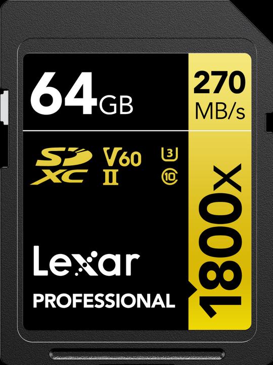 Immagine prodotto Lexar Professionale (1000 GB, SDXC, U3, UHS-II)