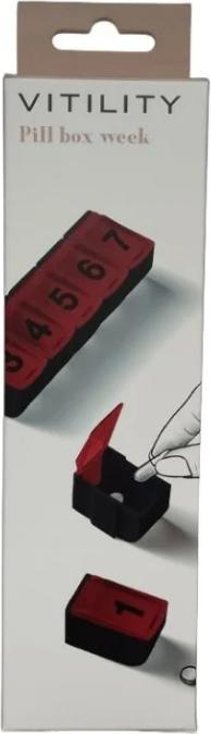 Actual product image Vitility Medication doser 7 days