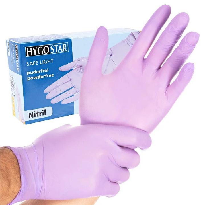 Hygostar Nitrilhandschuhe SL Lila M (M)