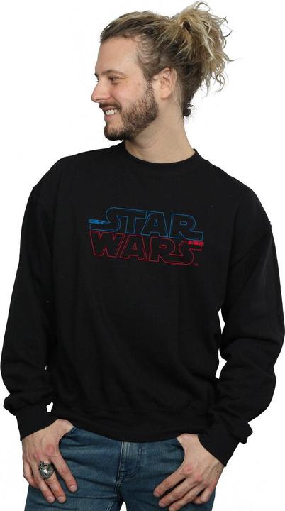 Immagine prodotto Star Wars Lightsaber Logo Felpa Uomo (XXL)