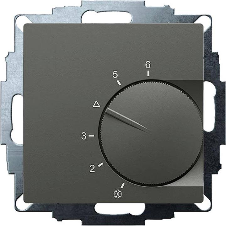 Image du produit Eberle Controls Eberle UTE 1002-Anthrazit-55 Thermostat d'ambiance encastré 5 à 30°C