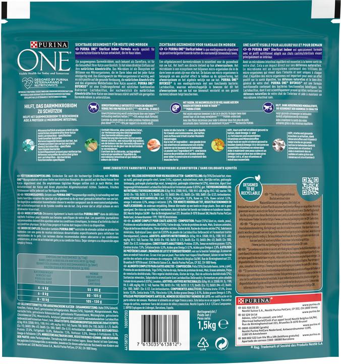 Image du produit Purina ONE Sterilcat Intérieur (Adulte, Senior, 1 pcs, 1500 g)