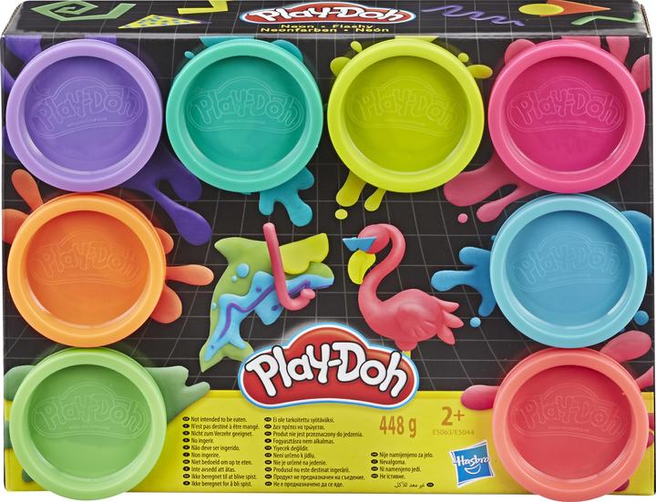 Actual product image Play-Doh 8 Colours Neon Starter Pack