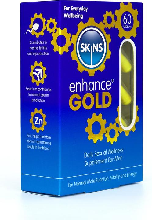 Actual product image Skins Enhance Gold Pill - 60 Pack
