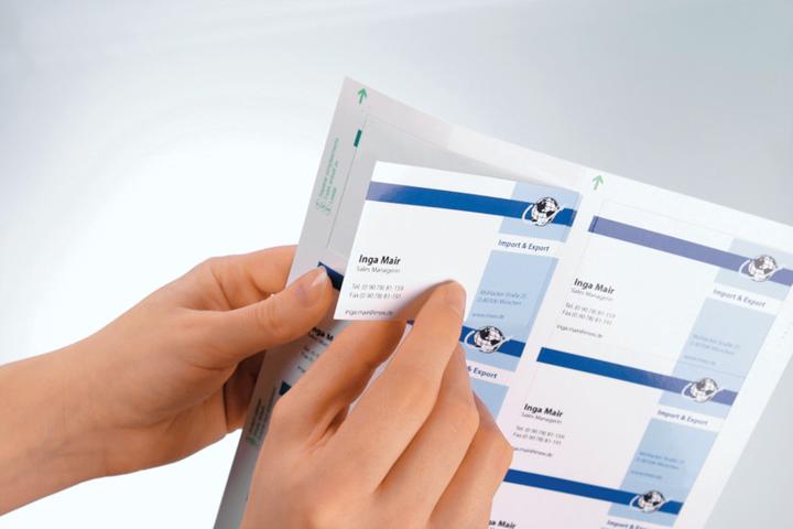 Image du produit Sigel Cartes de visite 3C (190 g/m², 400 x, A4)