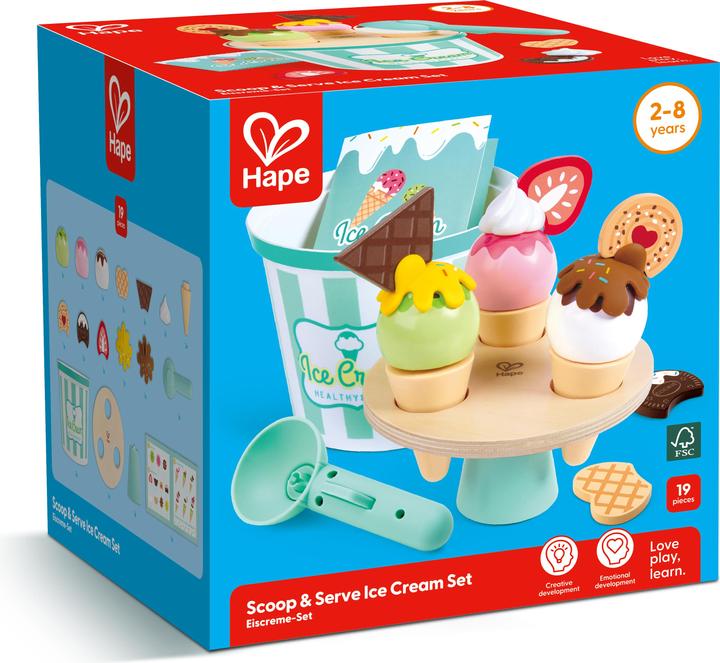 Actual product image Hape Ice cream set