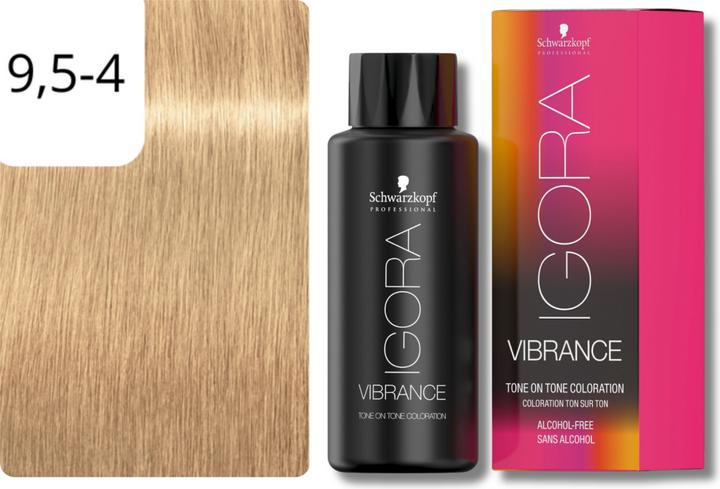 Produktbild Schwarzkopf Professional IGORA Vibrance Haartönung NEU (9,5-4 Beige Toner)
