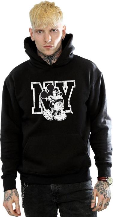Immagine prodotto Disney Mickey Mouse NY Kicking Felpa con Cappuccio Uomo (M)
