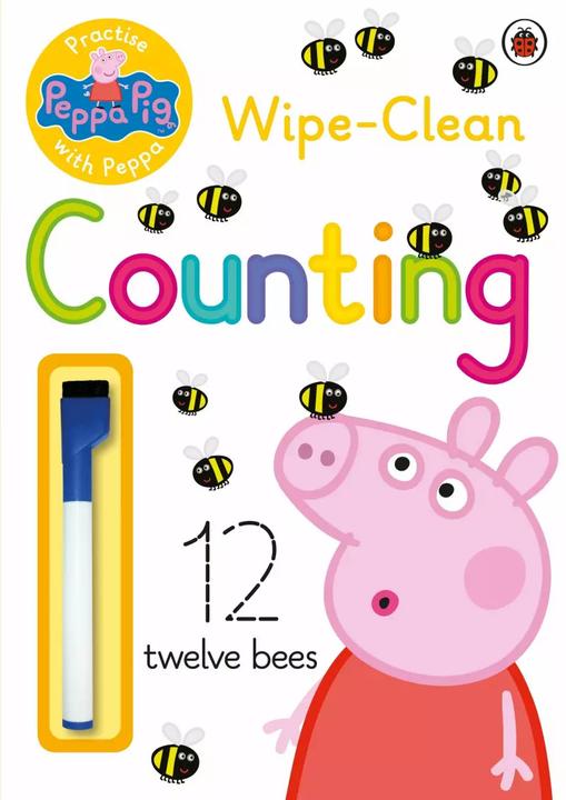 Image du produit Peppa Pig : Entraînez-vous avec Peppa : le comptage par essuyage (Cochon Peppa, Anglais)