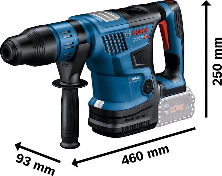 Produktbild Bosch Professional GBH 18V-36 C (Akkubetrieb)
