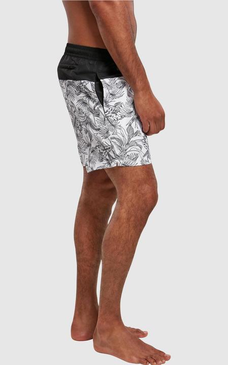 Immagine prodotto Urban Classics Pantaloncini da bagno con motivo a blocchi bassi (S)