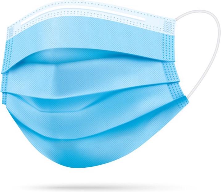 Timask Disposable Mouth Guard Light Blue (20pcs) (Type IIR, 20 x)