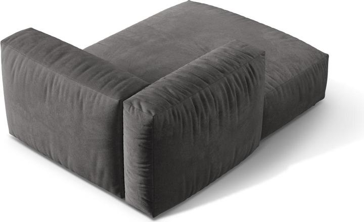Actual product image Micadoni Modular Chaise Longue Left, "Martina", 1 Seat, 176x123x75 Made in Europe (Chaise longue)