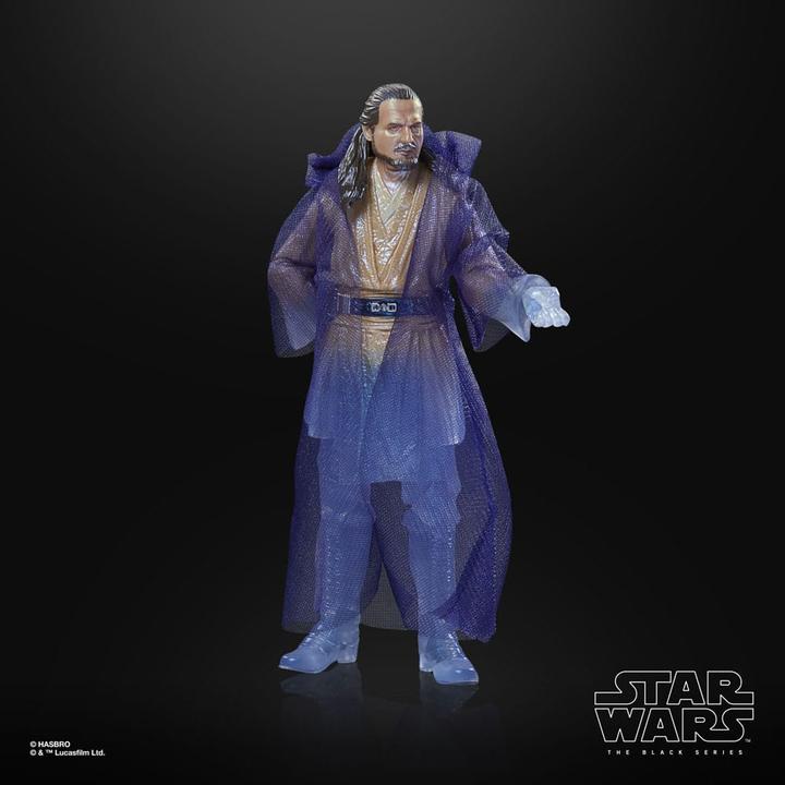 Image du produit Hasbro STAR WARS - Qui-Gon Jinn (Esprit de la Force) - Fig. Black Series 15cm