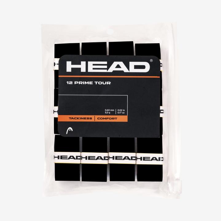 Actual product image Head Prime Tour Overgrip 12-Pack black