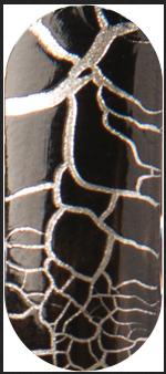 Produktbild Rio Crackle Nails Classic“ ( NCRC) (White, Black, Silver)