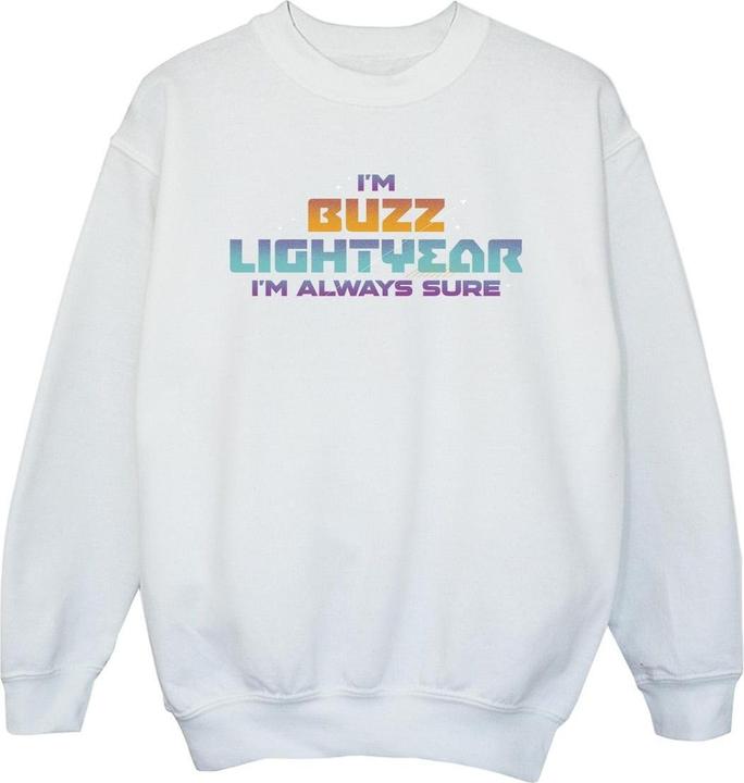 Produktbild Disney Lightyear Always Sure Text Sweatshirt Mädchen (140, 146)