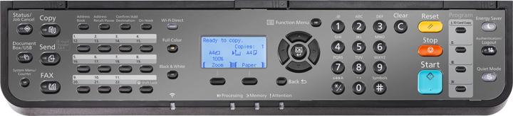 Actual product image Kyocera ECOSYS MA2100cfx Laser A4 1200 x 1200 DPI 21 pages per minute (Laser, Colour)