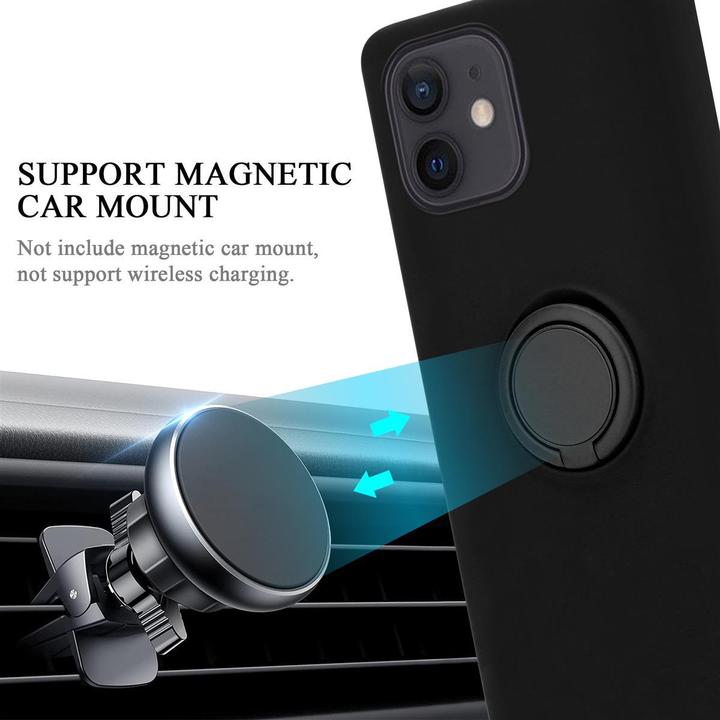 Actual product image Cadorabo TPU Liquid Ring Silicone Case Cover (Apple iPhone 12 mini)