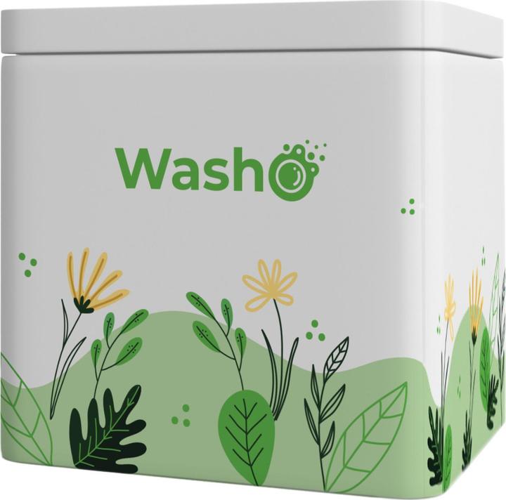 Actual product image Washo Storage Tin Dishwasher Tabs