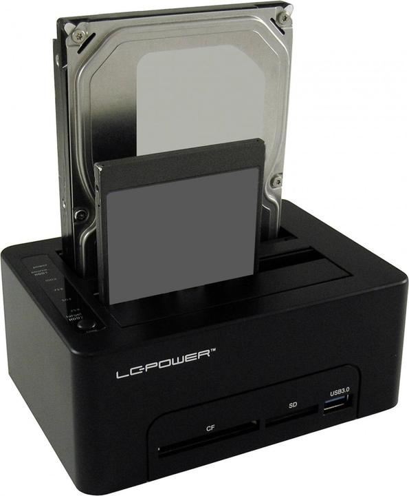 Actual product image LC-Power LC-DOCK-U3-CR (USB-A, 3 Ports)