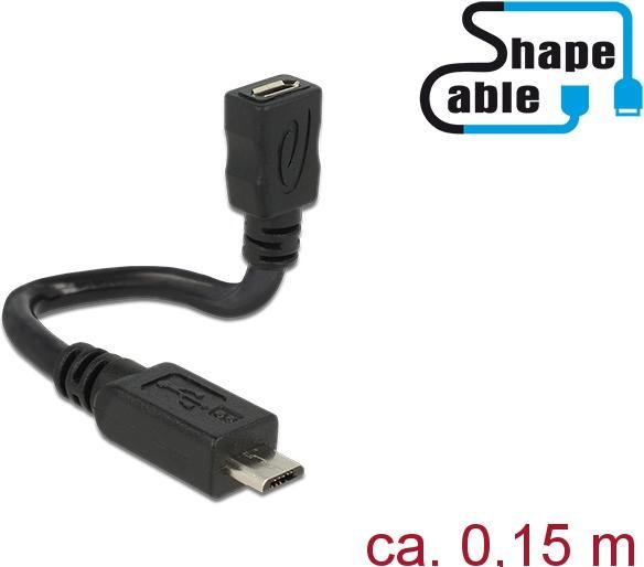 Produktbild Delock USB 2.0 (0.15 m, USB 2.0)