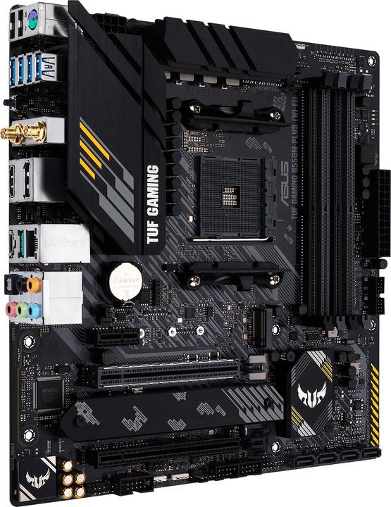 Image du produit ASUS TUF GAMING B550M-PLUS WI-FI (AM4, AMD B550, mATX)