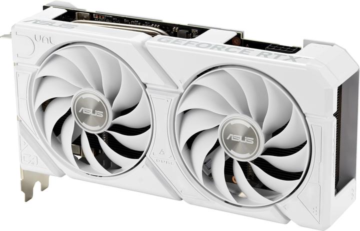 Actual product image ASUS Dual GeForce RTX 4070 EVO White OC (12 GB)