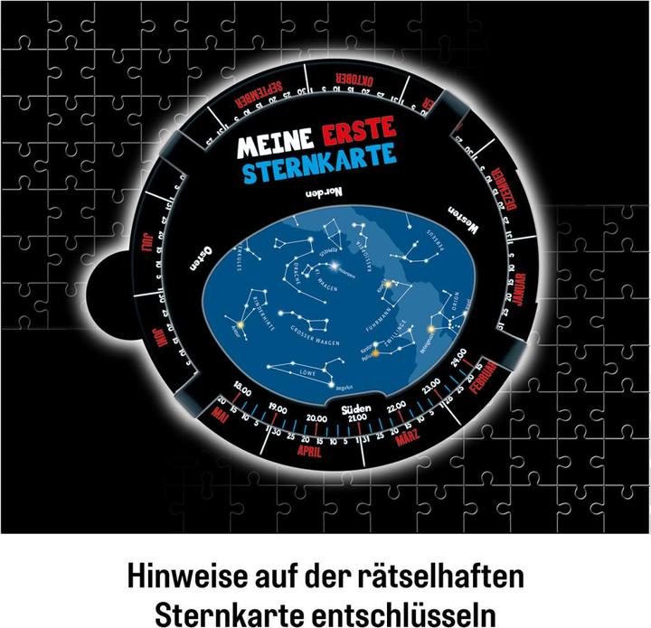 Actual product image Kosmos Mystery Puzzle The Three??? Kids - The Stolen Star (200 pieces)