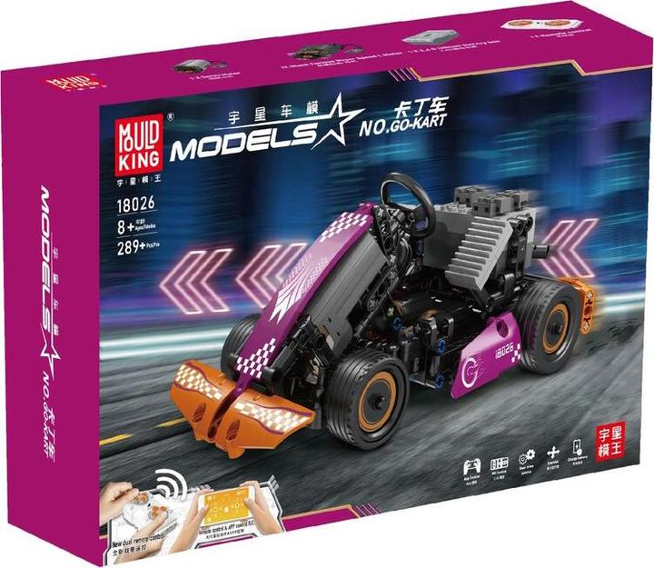 Image du produit Mould King Mold King 18026 - GO Kart (RC) (289 pièces)