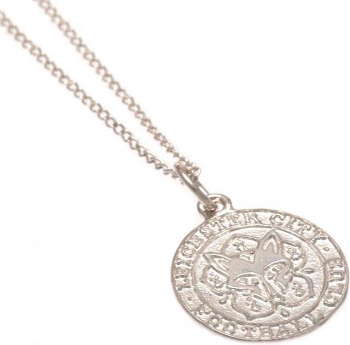 Immagine prodotto Leicester City FC Ciondolo e catena in argento sterling (100% argento sterling)
