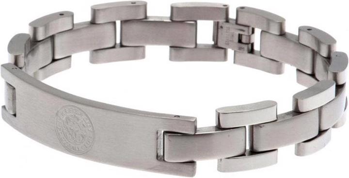 Image du produit Leicester City FC Bracelet (20 cm, 100% acier inoxydable)