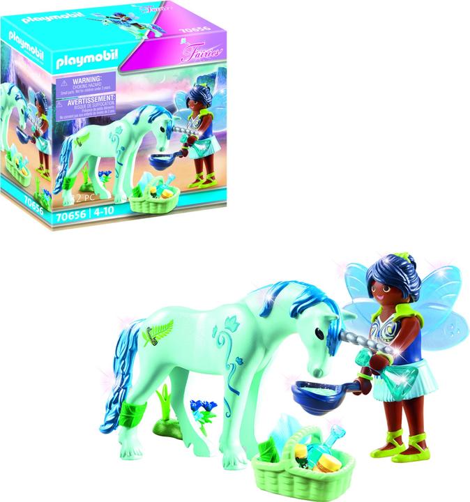 Actual product image Playmobil Unicorn with Healer Fairy (70656)