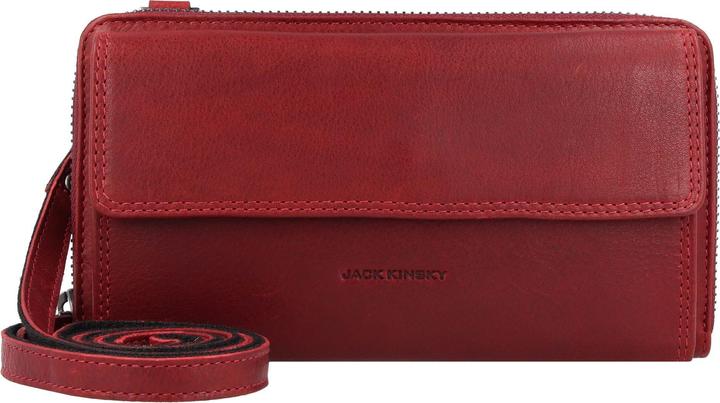 Jack kinsky Clutch Geldbörse Leder 19 cm
