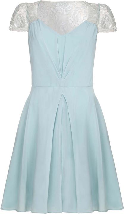 Yumi kleid mit kurzen Spitzenärmeln (38)