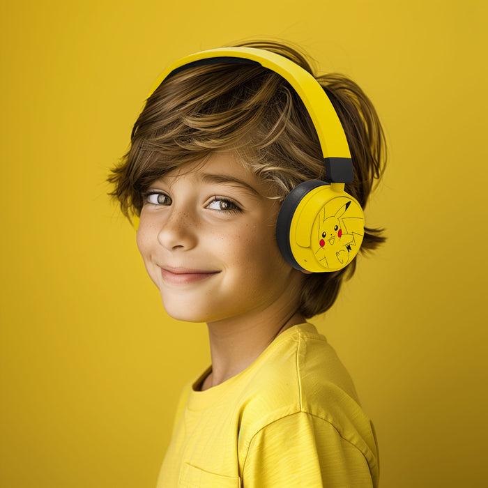Immagine prodotto NoName Auricolare Bluetooth con controllo di sicurezza - Pokemon Pikachu Giallo