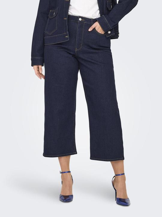 Only CARMADISON Hohe Taille Weiter Beinschnitt Jeans Jeans mit weitem Bein (W42/L32)