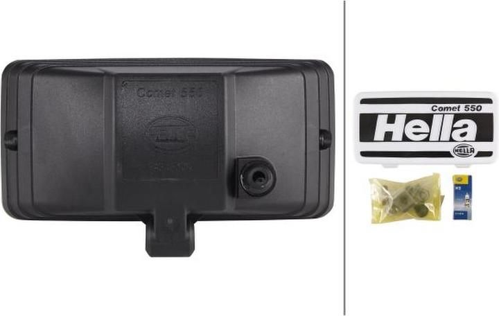 Actual product image Hella Halogen fog lights for GILLIG