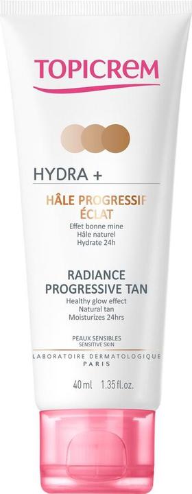 Produktbild Topicrem HYDRA+ Radiance Progressive Tan (Selbstbräunungsschaum, 40 ml)