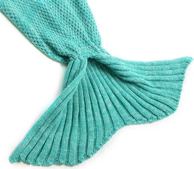 Produktbild MU Classic Meerjungfrau Strickdecke (70 x 130 cm)
