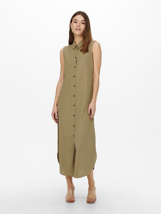 Actual product image Only Long linen blouse dress (XS)