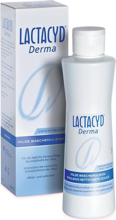 Image du produit Lactacyd émulsion de lavage douce non parfumée (250 ml)