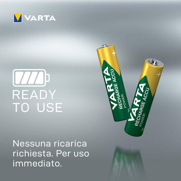 Actual product image Varta Recharge Accu Power (2 pcs., AAA, 1000 mAh)