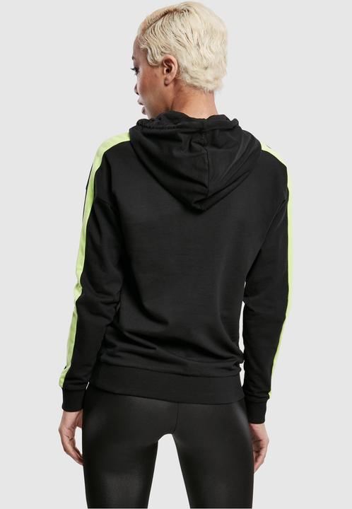 Produktbild Urban Classics Ladies Neon Shoulder Stripe Hoody (XS)