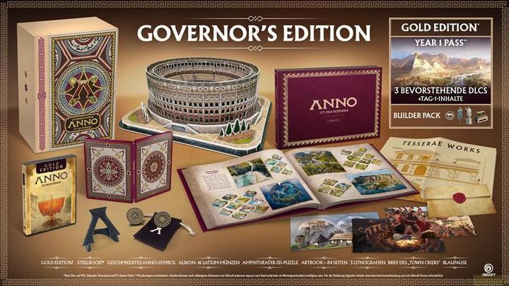 Actual product image Ubisoft Anno 117: Pax Romana - - Governor's Edition (PS5)