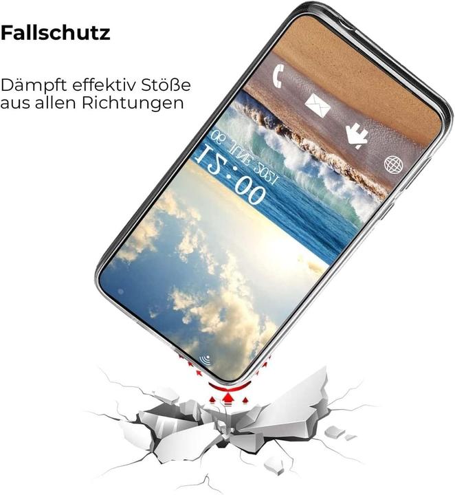 Produktbild König Design Hülle Handy Schutz für Xiaomi 12 Lite Case Cover Tasche Bumper Etuis TPU Neu (Xiaomi 12 Lite)