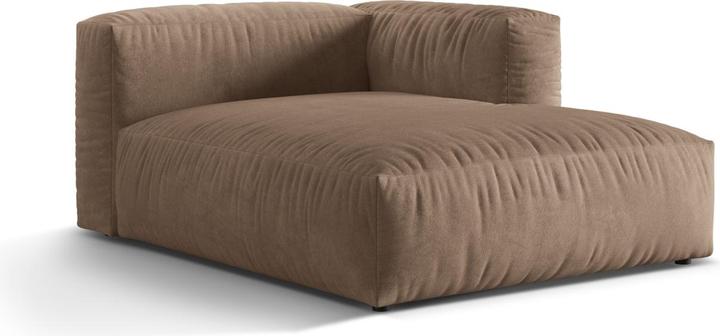 Actual product image Micadoni Modular Chaise Longue Right, "Martina", 1 Seat, 176x123x75 Made in Europe (Chaise longue)