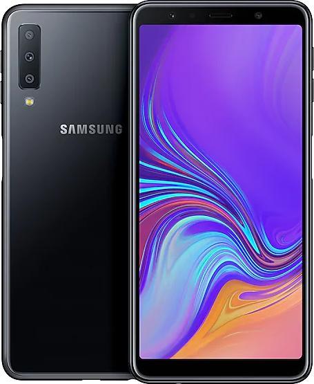 Image du produit Samsung Galaxy A7 EU (64 Go, Noir, 6", Double SIM + SD, 24 Mpx, 4G)