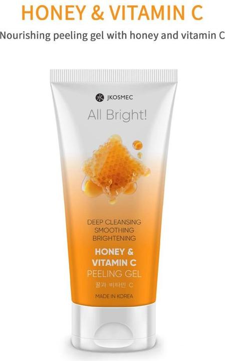 Produktbild JKosmec All Bright Honey and Vitamin C Peeling Gel (180 ml)
