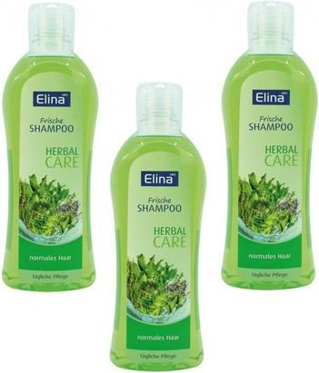 Produktbild Elina Shampoo 1000ml Kräuter Herbal Care (1000 ml, Flüssiges Shampoo)